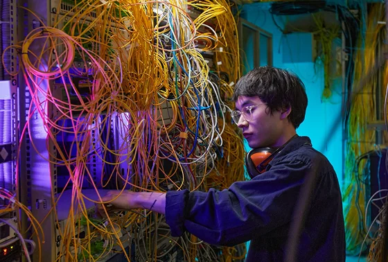 Fibre network setup - QuantSec capability showcase